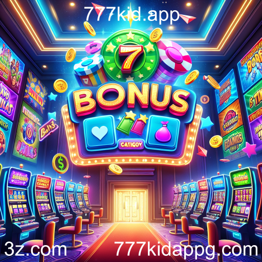 Descubra a Categoria 'Bônus' no 777kid.app